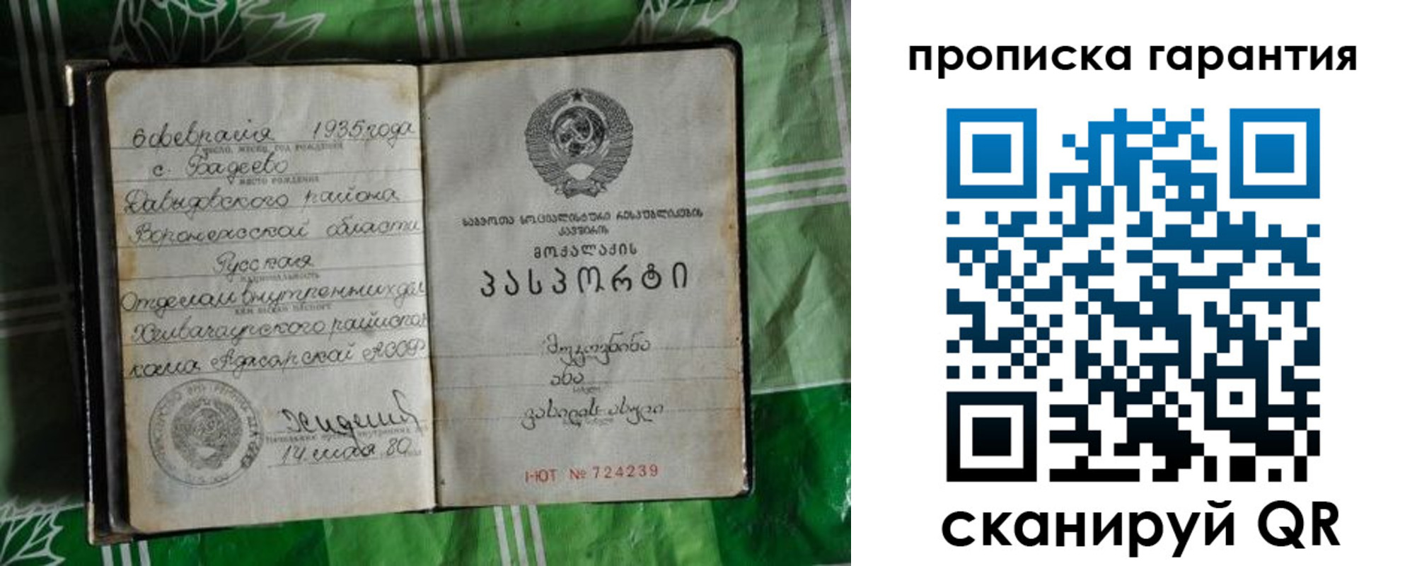 временная регистрация гарантия в Родниках